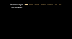 Desktop Screenshot of bodrumdadugun.com